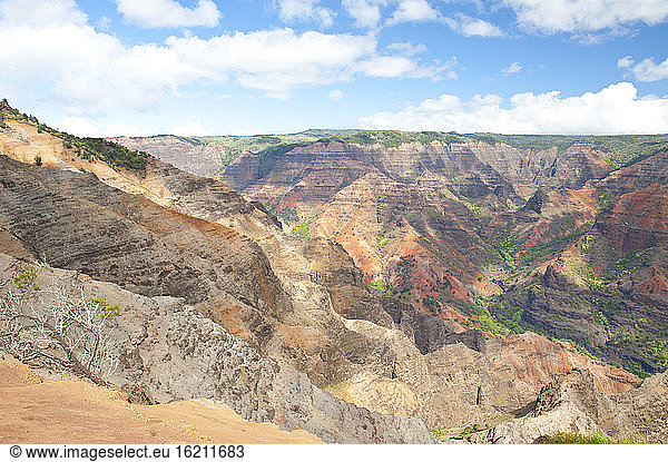 USA  Hawaii  View of Waimea Canyon