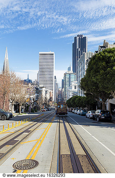 USA  Kalifornien  San Francisco  San Francisco Cable Car