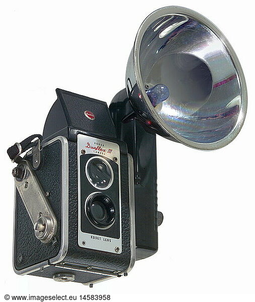 USA  1954  Kamera  Kodak  Modell Duaflex III  produziert von 1954 bis 1957  Made in USA