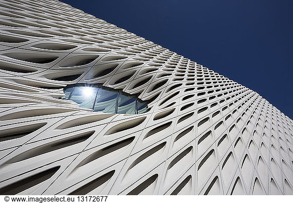 USA  Los Angeles  part of facade of Broad Contemporary Art Museum