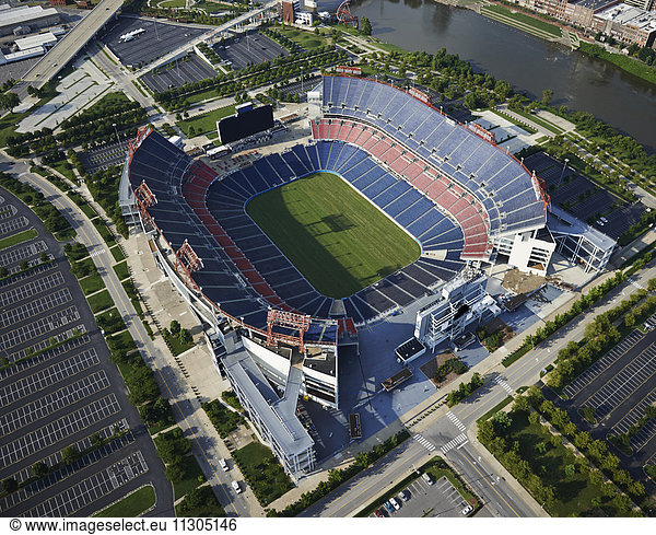 USA  Nashville  football stadium  aerial view