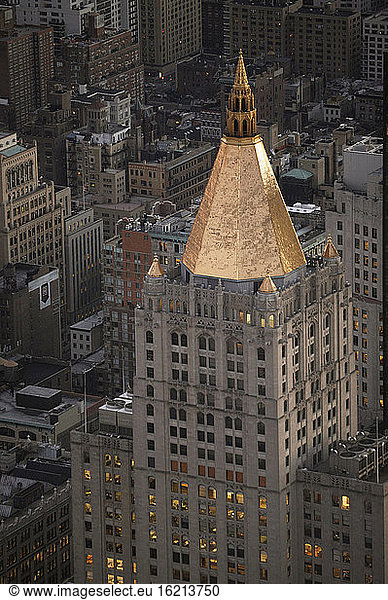 USA  New York  Blick vom Empire State Building