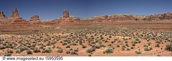 USA  Panorama of Monument Valley