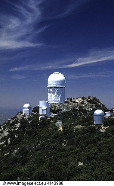 USA  United States of America  Arizona: Kitt Peak National Observatory south of Tucson.