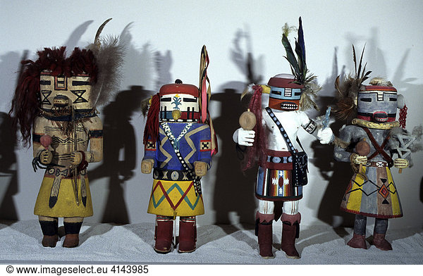USA  United States of America  Arizona  Phoenix: The Heard Museum  indian culture  Kachina doll.