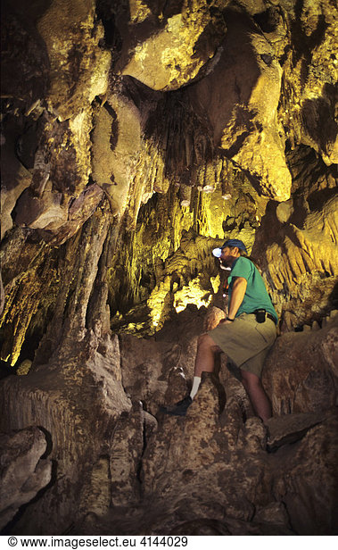 USA  United States of America  Arizona: Underground world of Colossal Cave.