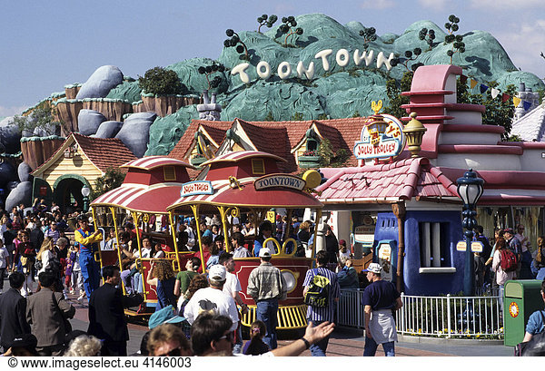 USA  United States of America  California: Disneyland  ToonTown.