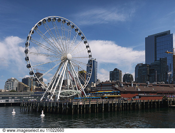 USA  Washington State  Seattle  Seattle Great Wheel