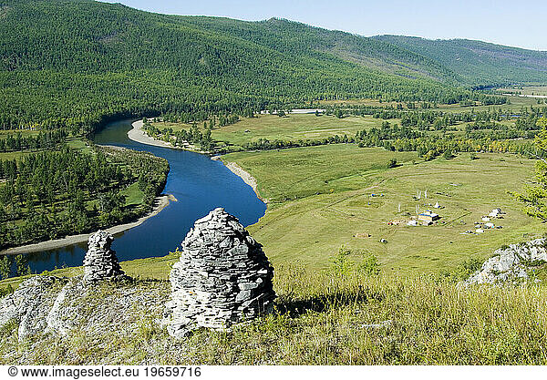 Uur River  Mongolia