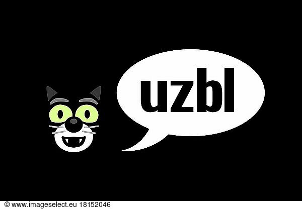 Uzbl  Logo  Schwarzer Hintergrund