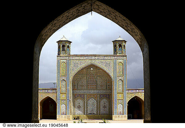 Vakil mosque  a mosque in Shiraz  in southern Iran. This mosque was built between 1751 and 1773  during the Zand period