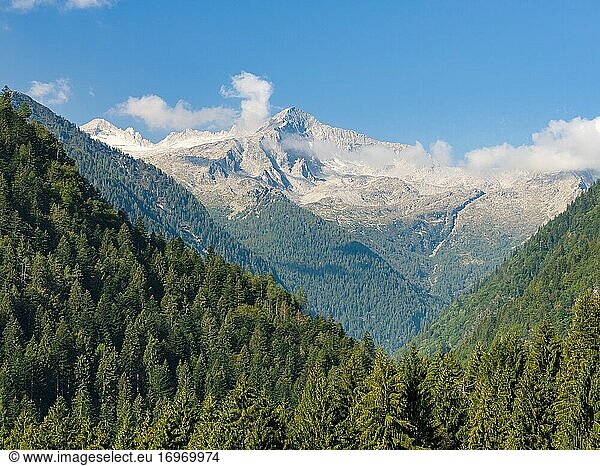 Val di Genova im Parco Naturale Adamello - Brenta im Trentino. Europa  Italien  Val Rendena.