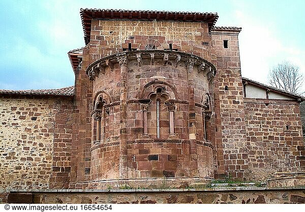 Valga?on  Nuestra Se?ora de Tresfuente (Romanik und Renaissance 13-18. Jahrhundert). La Rioja  Spanien.