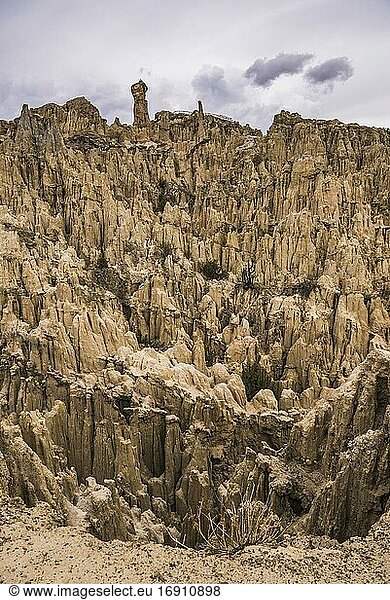 Valle de la Luna (Tal des Mondes) La Paz Departement La Paz Bolivien