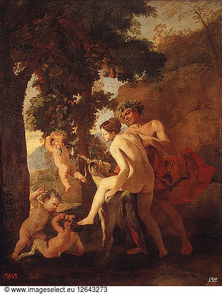Venus  Faun und Putten.