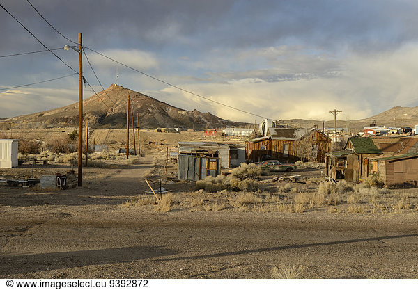 Vereinigte Staaten von Amerika USA Amerika Gebäude Geschichte Nevada Bergwerk Grube Gruben Geisterstadt