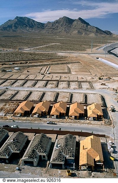 Vereinigte Staaten von Amerika USA bauen Wohnhaus Nevada Las Vegas