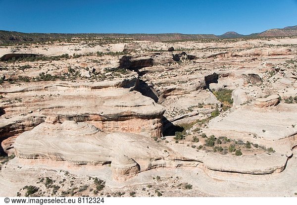Vereinigte Staaten von Amerika  USA  folgen  Ruine  Ignoranz  Ansicht  Natural Bridges National Monument  Utah