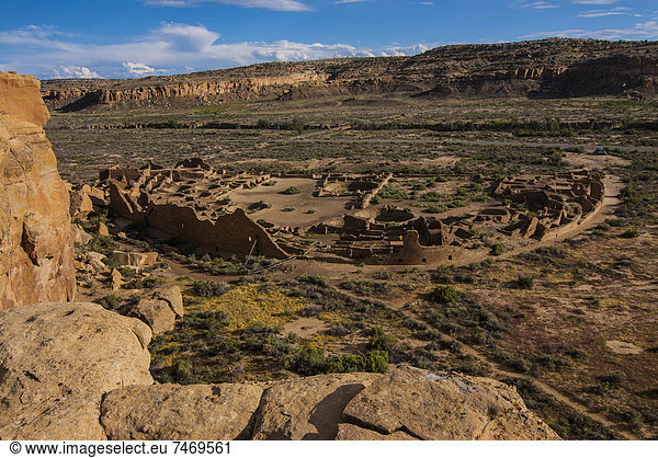 Vereinigte Staaten von Amerika USA Geschichte Ruine Kultur Nordamerika UNESCO-Welterbe New Mexico