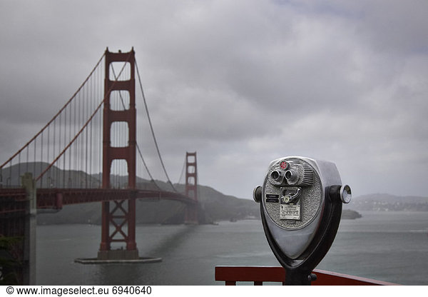 Vereinigte Staaten von Amerika USA Ignoranz Ansicht Golden Gate Bridge San Francisco
