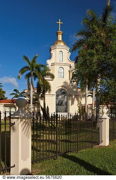 Vereinigte Staaten von Amerika  USA  Kirche  Festung  katholisch  Florida