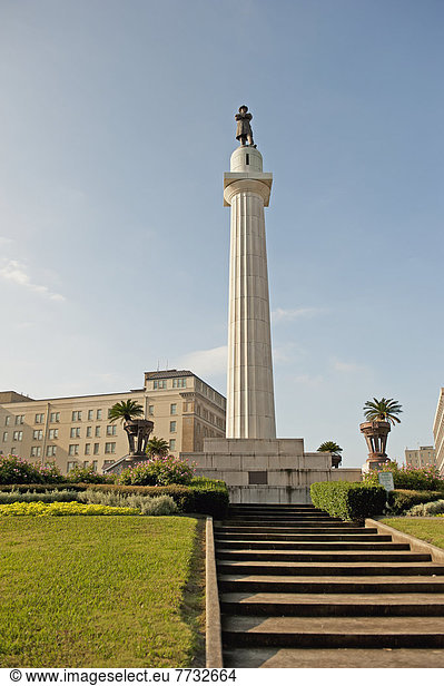 Vereinigte Staaten von Amerika USA Monument Statue Säule Louisiana New Orleans