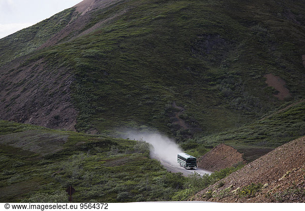 Vereinigte Staaten von Amerika USA Nationalpark Tagesausflug Omnibus Dienstleistungssektor Denali Nationalpark Alaska