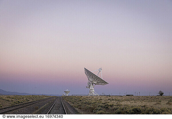 Very Large Array-Satellitenschüsseln in New Mexico