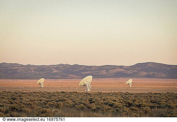 Very Large Array-Satellitenschüsseln in New Mexico
