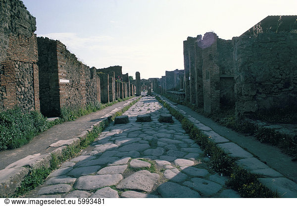 Via di Nola  Pompeji  Kampanien  Italien  Europa