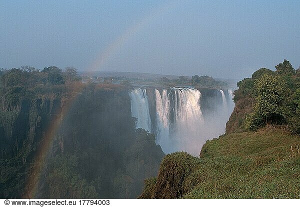 Victoriafälle  Simbabwe  Afrika
