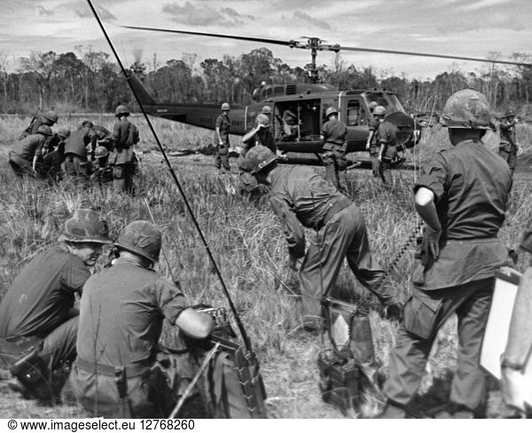 VIETNAM WAR: MEDEVAC VIETNAM WAR: MEDEVAC, 1966. A UH-1D Medevac ...