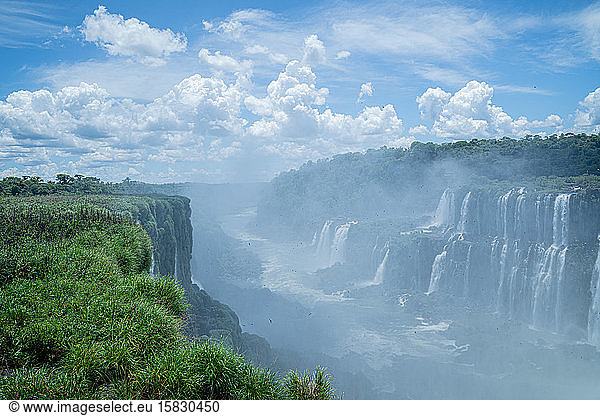 view for iguazu falls argentina