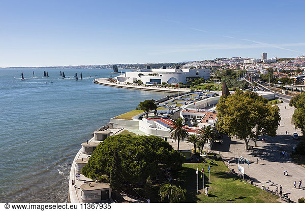 View of Champalimaud Foundation  Lisbon  Portugal