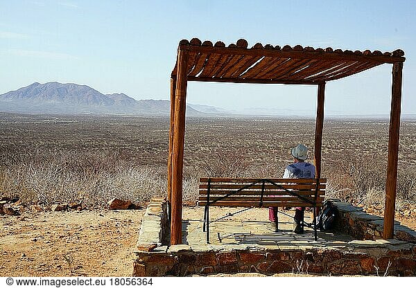 Viewpoint  Rhino View  Ameib Ranch  Erongo Mountains  Republic of Namibia