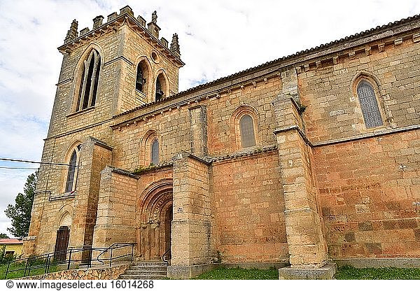Villadiego  Kirche San Lorenzo (14-15. Jahrhundert). Provinz Burgos  Kastilien und Leon  Spanien.