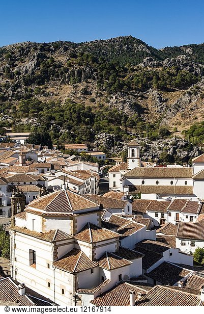 Village of Grazalema  Cadiz province  Andalucia  Spain.