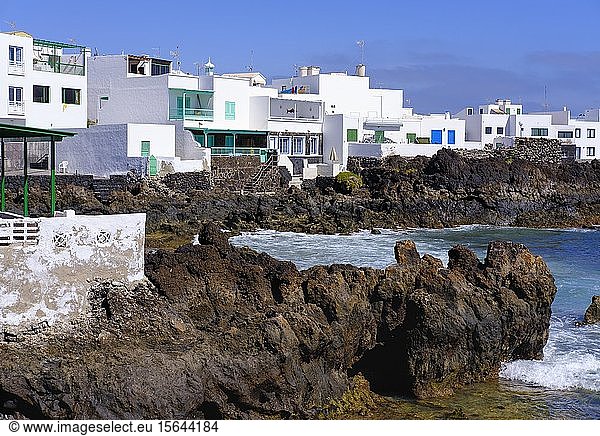 Village Punta Mujeres  Lanzarote  Canary Islands  Spain  Europe