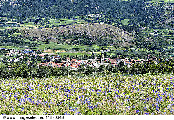 Village view  Glorenza  Venosta Valley  Trentino-Alto Adige  Italy