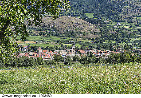 Village view  Glorenza  Venosta Valley  Trentino-Alto Adige  Italy