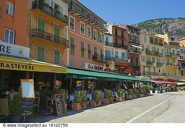 Villefranche-sur-Mer  Cote d'Azur  Alpes-Maritimes  Provence-Alpes-Cote d'Azur  Frankreich  Europa