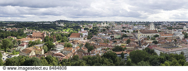 Vilnius Hauptstadt Ansicht Litauen