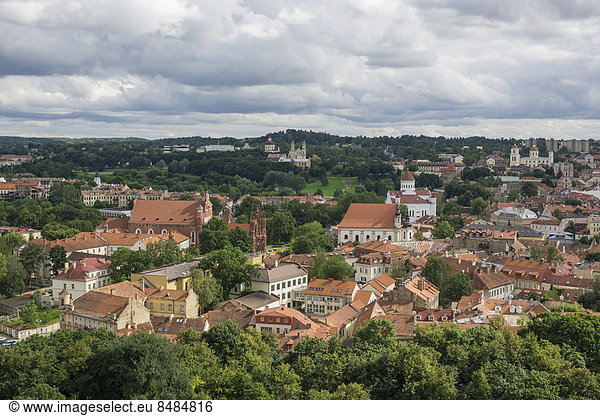 Vilnius Hauptstadt Ansicht Litauen