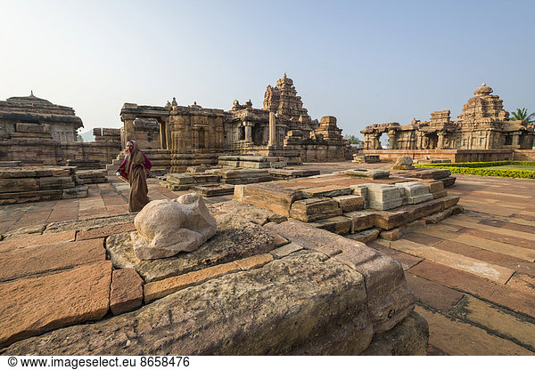 Virupaksha-Tempel UNESCO-Weltkulturerbe Hampi Karnataka Indien