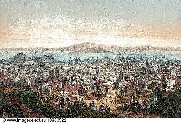 Vista of San Francisco 1860