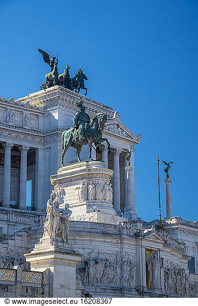 Vittorio-Emanuele-II-Denkmal  Altare della Patria (Altar des Vaterlandes)  Rom  Latium  Italien  Europa