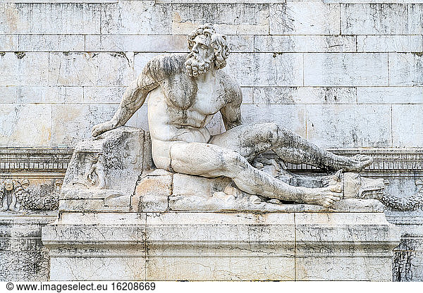Vittorio-Emanuele-II-Denkmal  Altare della Patria (Altar des Vaterlandes)  Rom  Latium  Italien  Europa