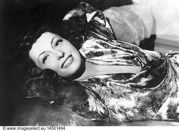Viviane Romance  on-set of the Film Panic (aka Panique)  1947