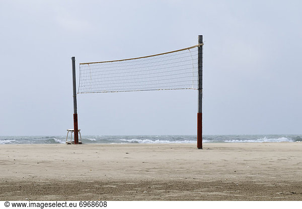 Volleyball am Strand Net