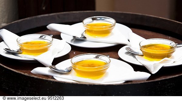Vorbereitung Olive Italien Öl Sardinien